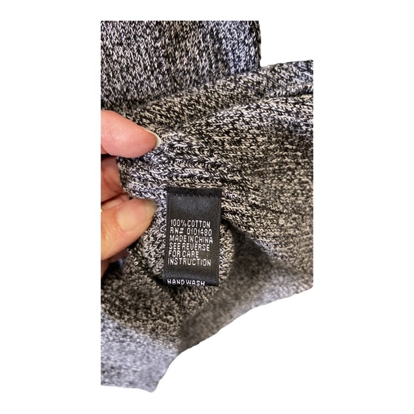 Pierri NewYork Women’s Gray Black Pullover Turtleneck Sweater Size Small - Picture 5 of 8